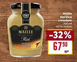 Billa Maille Hořčice smedem nabídka