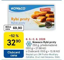 Tesco Nowaco Rybí prsty nabídka