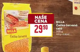 Billa BILLA Čočka červená celá nabídka