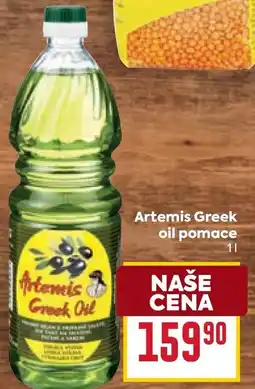 Billa Artemis Greek oil pomace nabídka