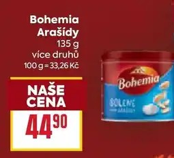 Billa Bohemia Arašídy nabídka