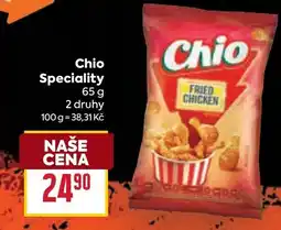 Billa Chio Speciality nabídka