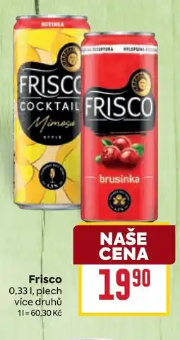 Billa Frisco nabídka