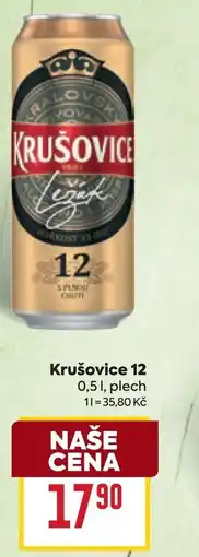 Billa Krušovice 12 nabídka
