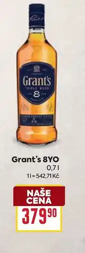 Billa Grant's 8YO nabídka