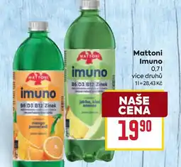 Billa Mattoni Imuno nabídka