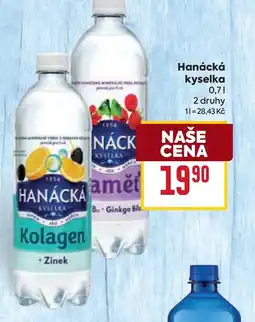 Billa Hanácká kyselka nabídka