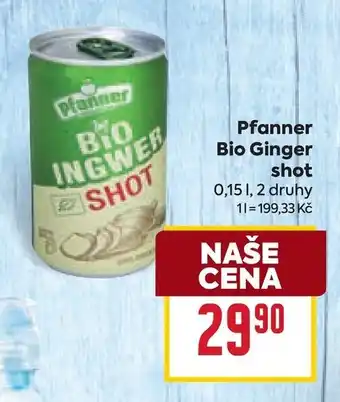 Billa Pfanner Bio Ginger shot nabídka