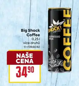 Billa Big Shock Coffee nabídka