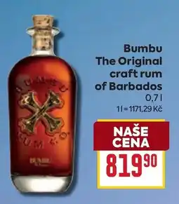 Billa Bumbu The Original craft rum of Barbados nabídka