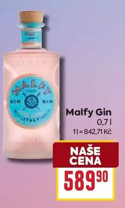 Billa Malfy Gin nabídka