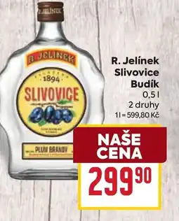 Billa R. Jelínek Slivovice Budík nabídka