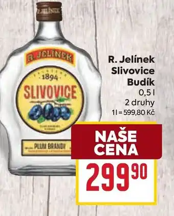 Billa R. Jelínek Slivovice Budík nabídka