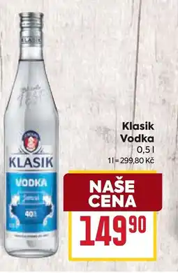 Billa Klasik Vodka nabídka