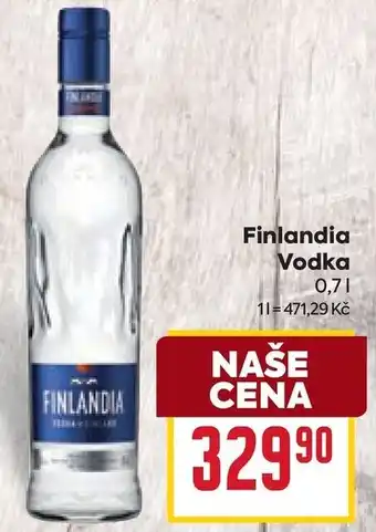 Billa Finlandia Vodka nabídka