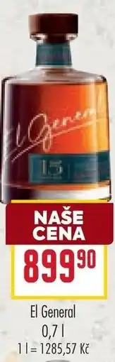 Billa El General nabídka