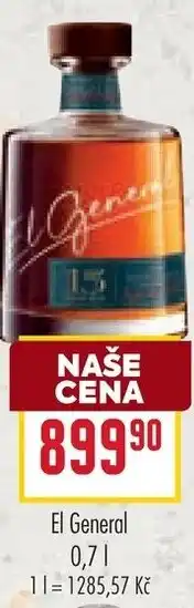 Billa El General nabídka
