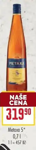 Billa Metaxa 5 nabídka