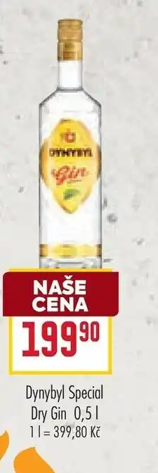 Billa Dynybyl Special Dry Gin nabídka