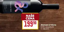 Billa Zlomek & Vávra nabídka