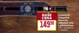 Billa Ludwig 30 Cabernet Moravia Jakostní víno s přívlastkem nabídka