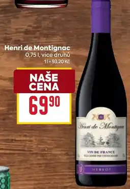 Billa Henri de Montignac nabídka