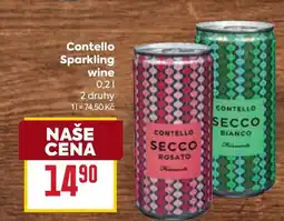 Billa Contello Sparkling wine nabídka
