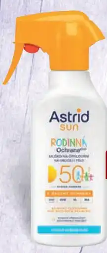 Billa Astrid sun Rodinné mléko na opalování nabídka