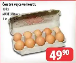 Partner Maloobchodní síť Čerstvá vejce velikost L nabídka