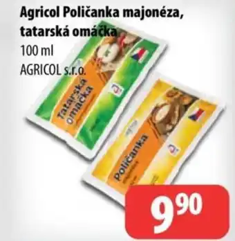 Partner Maloobchodní síť Agricol Poličanka majonéza, tatarská omáčka nabídka