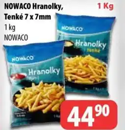 Partner Maloobchodní síť NOWACO Hranolky, Tenké 7 x 7mm nabídka