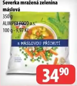 Partner Maloobchodní síť Severka mražená zelenina máslová nabídka