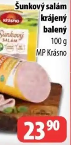 Partner Maloobchodní síť Šunkový salám krájený balený nabídka