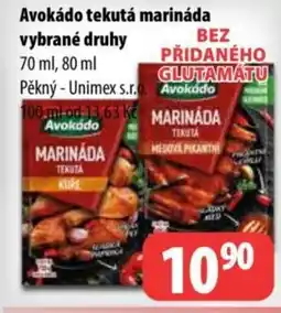 Partner Maloobchodní síť Avokádo tekutá marináda nabídka