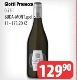 Partner Maloobchodní síť Giotti Prosecco nabídka