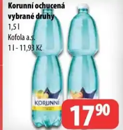 Partner Maloobchodní síť Korunní ochucená nabídka
