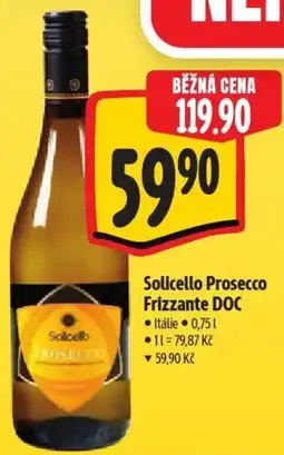 Albert Solicello Prosecco Frizzante DOC nabídka
