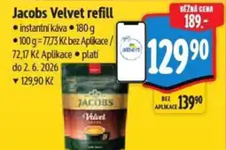 Albert Jacobs Velvet refill nabídka