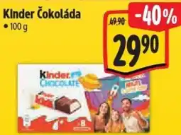 Albert Kinder Čokoláda nabídka