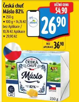 Albert Česká chuť Máslo 82% nabídka