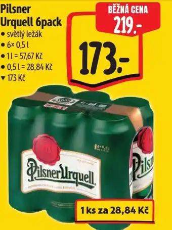 Albert Pilsner Urquell nabídka
