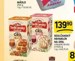 Flop SEDLČANSKÝ HERMELÍN NA GRIL vybrané druhy nabídka