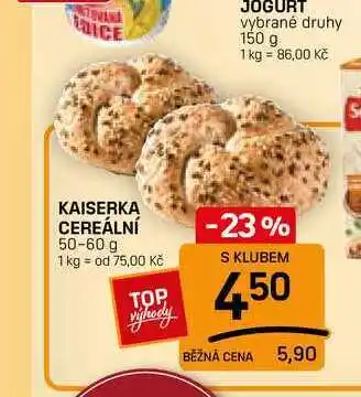 KAISERKA CEREÁLNÍ