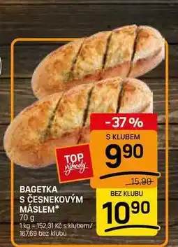Flop BAGETKA S ČESNEKOVÝM MÁSLEM nabídka