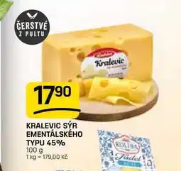 Flop KRALEVIC SÝR EMENTÁLSKÉHO TYPU 45% nabídka