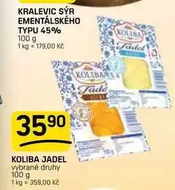 Flop KOLIBA JADEL vybrané druhy nabídka
