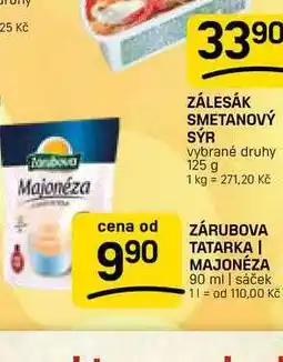 Flop ZÁRUBOVA TATARKA | MAJONÉZA 90 ml | sáček nabídka