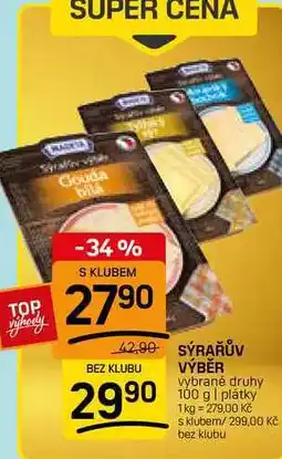 Flop SÝRAŘŮV VÝBĚR nabídka