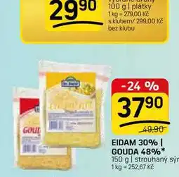 Flop EIDAM 30% GOUDA 48% 150 g | strouhaný sýr nabídka