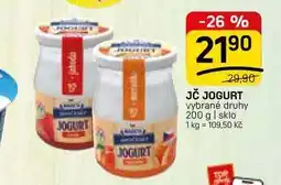 Flop JČ JOGURT vybrané druhy 200 g | sklo nabídka
